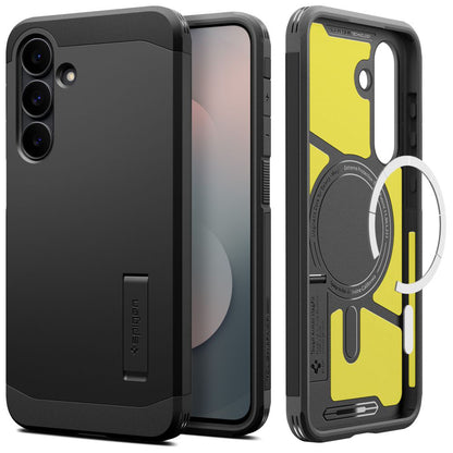 MagSafe Case for Samsung Galaxy S25 FE, Spigen, Tough Armor, Black ACS10029