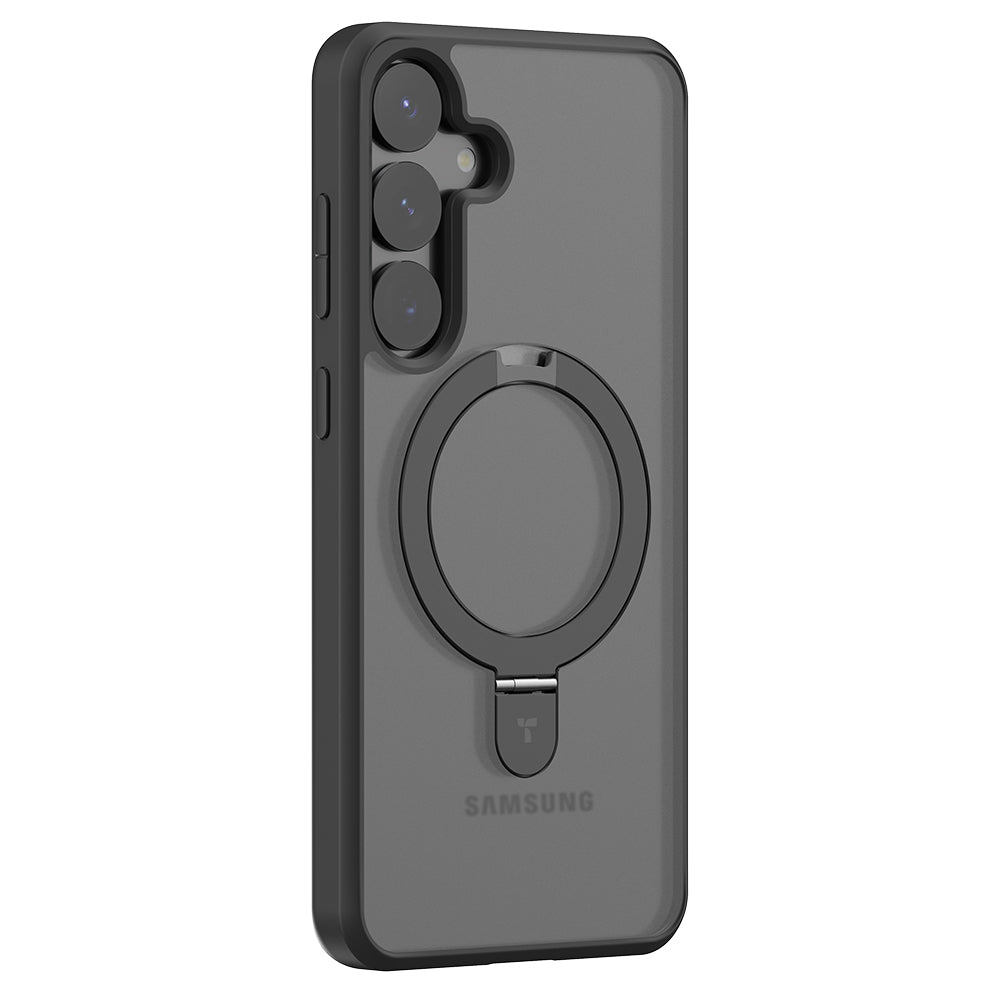 MagSafe Case for Samsung Galaxy S25+ S936, Torras, Ostand, Black