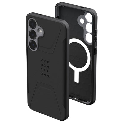 MagSafe Case for Samsung Galaxy S25+ S936, Urban Armor Gear, Civilian Pro, Black
