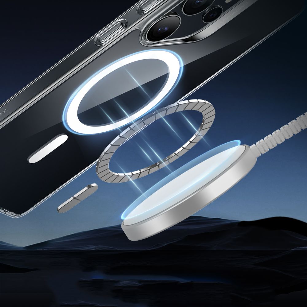 MagSafe Case for Samsung Galaxy S25 Ultra S938, ESR, Classic Hybrid, Transparent