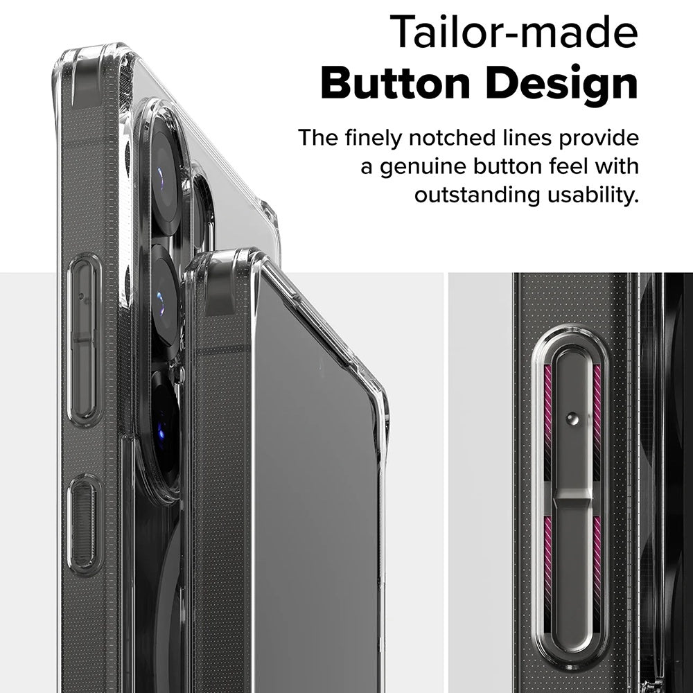 MagSafe Case for Samsung Galaxy S25 Ultra S938, Ringke, Fusion, Matte Transparent