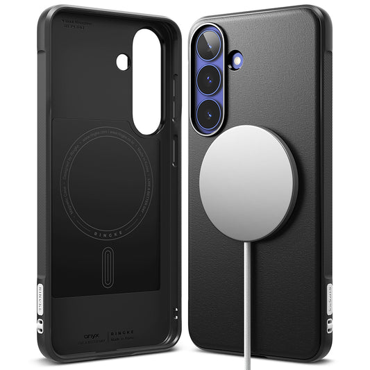 MagSafe Case for Samsung Galaxy S26 FE S741, Ringke, Onyx, Black