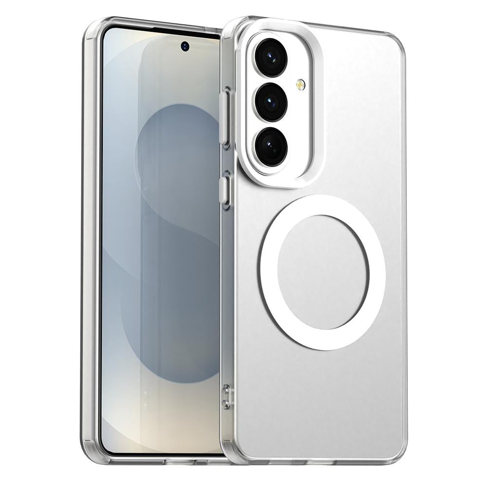 MagSafe Case for Samsung Galaxy S26 Plus S947, Techsuit, CandyCase, White
