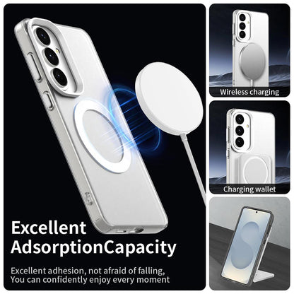 MagSafe Case for Samsung Galaxy S26 Plus S947, Techsuit, CandyCase, White
