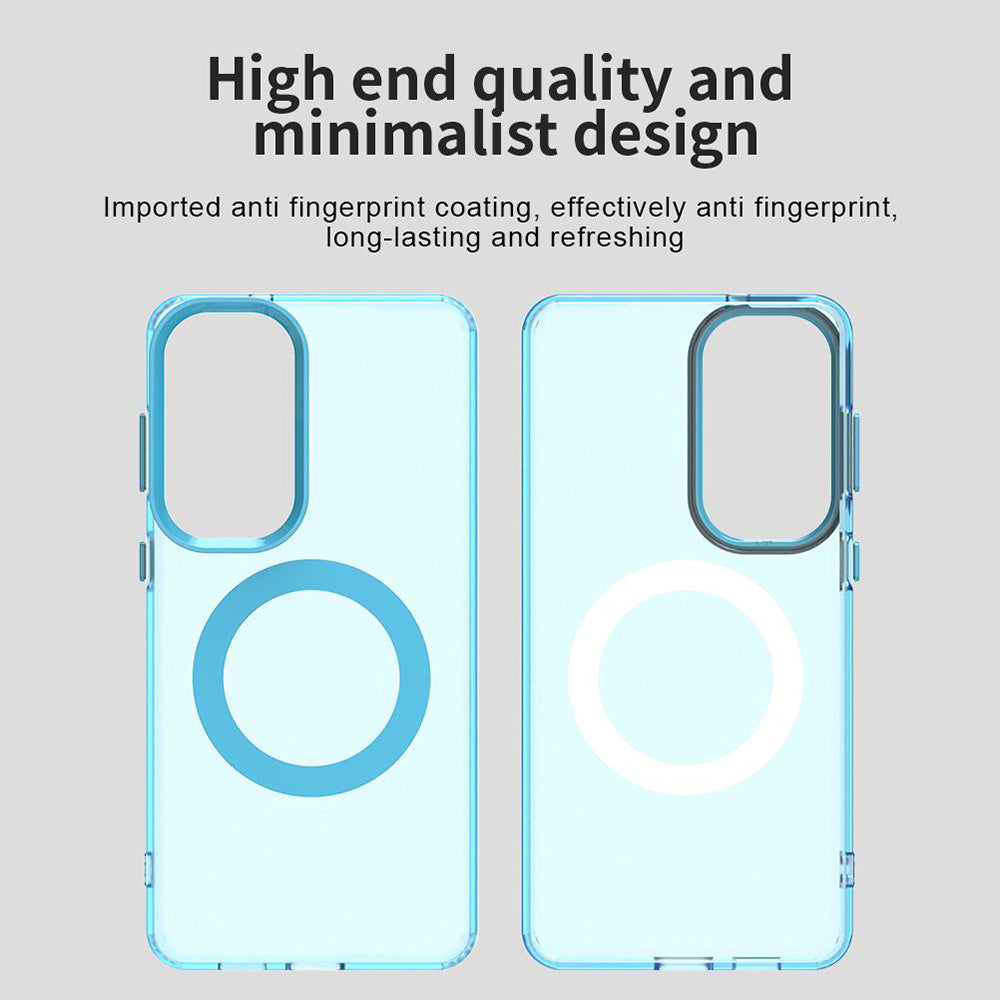 MagSafe Case for Samsung Galaxy S26 Plus S947, Techsuit, CandyCase, Blue