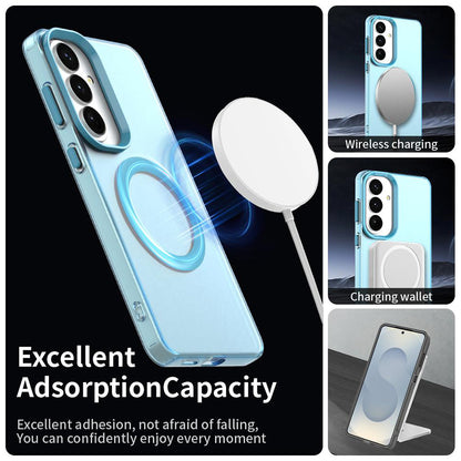 MagSafe Case for Samsung Galaxy S26 Plus S947, Techsuit, CandyCase, Blue
