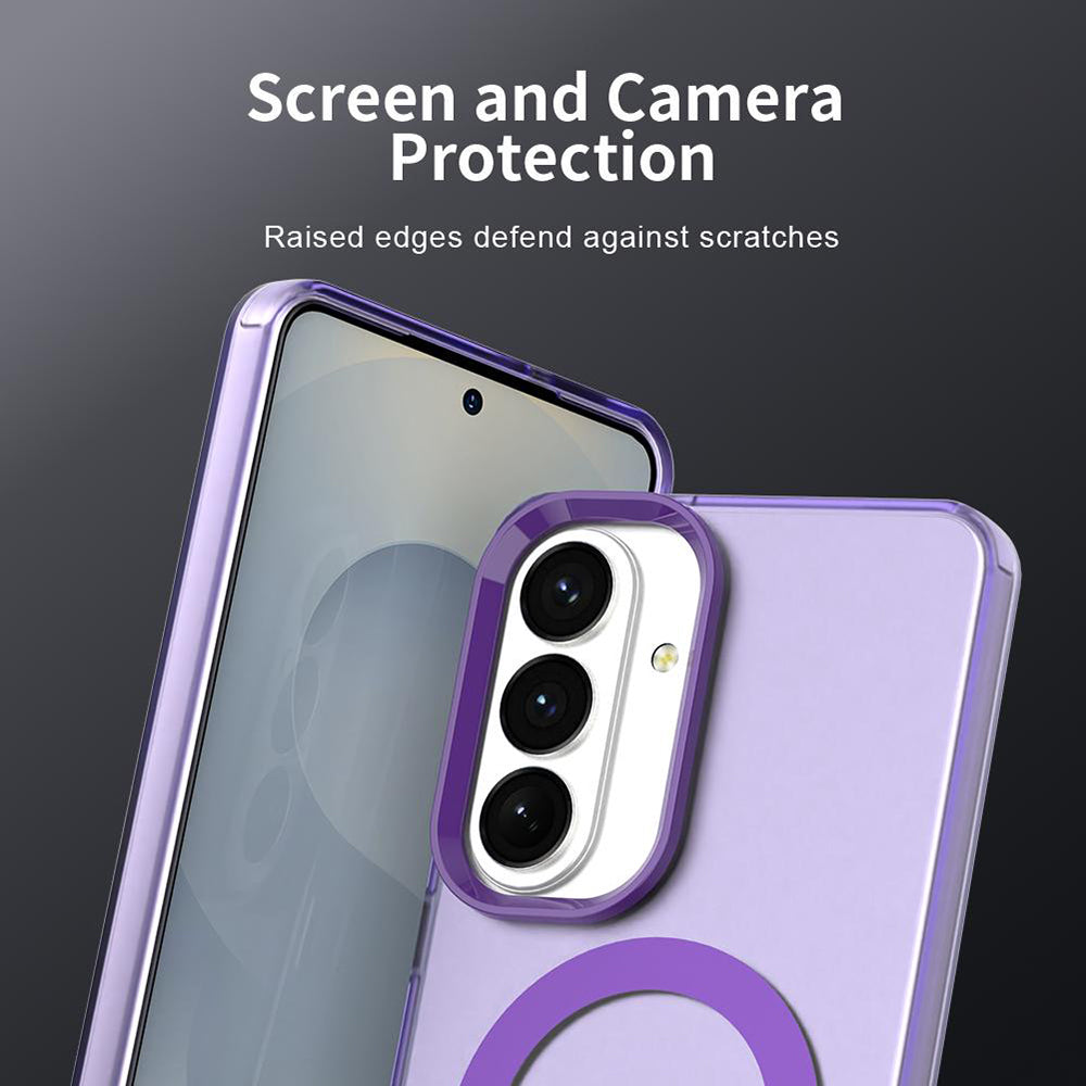 MagSafe Case for Samsung Galaxy S26 Plus S947, Techsuit, CandyCase, Purple