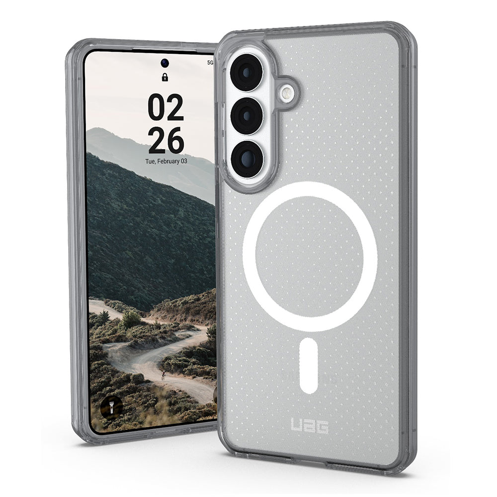 MagSafe Case for Samsung Galaxy S26 S942, Urban Armor Gear, Dot, Transparent Gray
