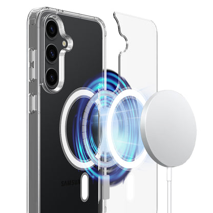 MagSafe Case for Samsung Galaxy S26 S942, Techsuit, Pro, Transparent