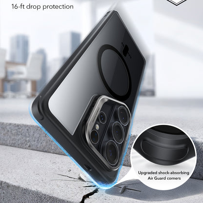 Θήκη MagSafe για Samsung Galaxy S26 Ultra S948, ESR, Classic Hybrid Kickstand, Διάφανη Μαύρη