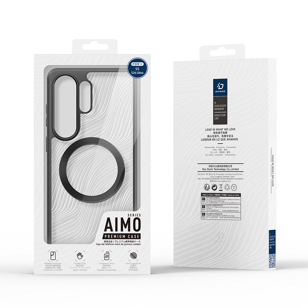 MagSafe Case for Samsung Galaxy S26 Ultra S948, DUX DUCIS, Aimo, Black