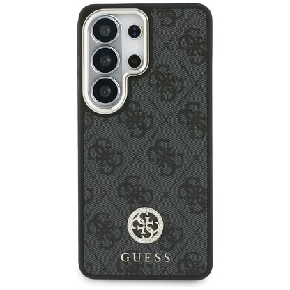 Θήκη MagSafe για Samsung Galaxy S26 Ultra S948, GUESS, 4G Big Rhinestone Triangle Strap, Μαύρη