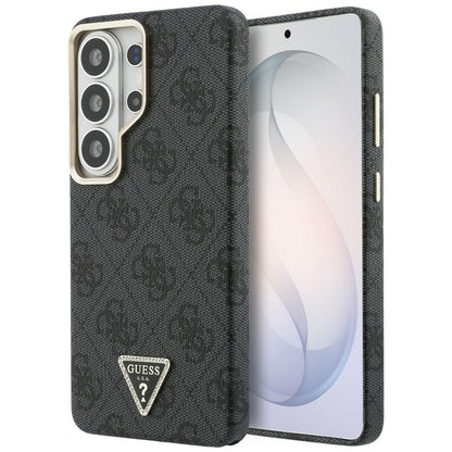 Θήκη MagSafe για Samsung Galaxy S26 Ultra S948, Guess, 4G Triangle Logo, Μαύρη
