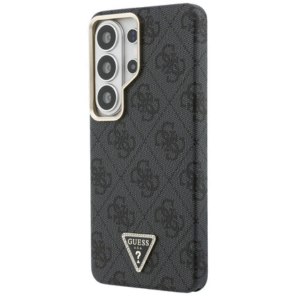 Θήκη MagSafe για Samsung Galaxy S26 Ultra S948, Guess, 4G Triangle Logo, Μαύρη