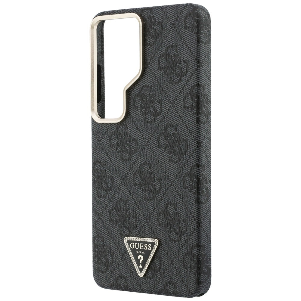 Θήκη MagSafe για Samsung Galaxy S26 Ultra S948, Guess, 4G Triangle Logo, Μαύρη