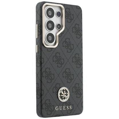 Θήκη MagSafe για Samsung Galaxy S26 Ultra S948, Guess, Strass Round Logo, Μαύρη