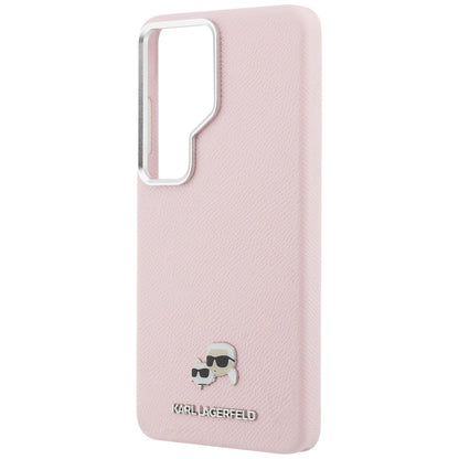 Θήκη MagSafe για Samsung Galaxy S26 Ultra S948, Karl Lagerfeld, Karl & Choupette Head's Pin, Ροζ