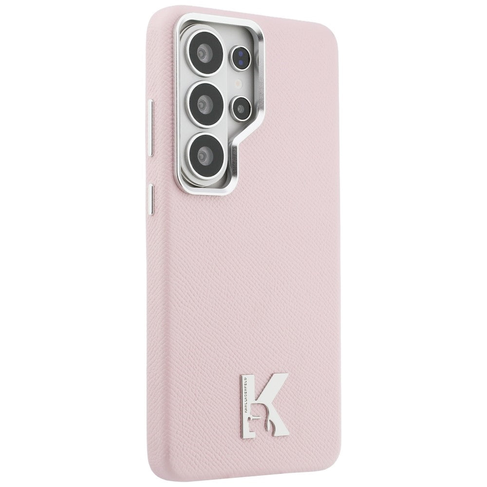 Θήκη MagSafe για Samsung Galaxy S26 Ultra S948, Karl Lagerfeld, Karl Head Logo, Ροζ