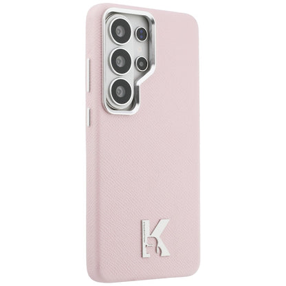 Θήκη MagSafe για Samsung Galaxy S26 Ultra S948, Karl Lagerfeld, Karl Head Logo, Ροζ