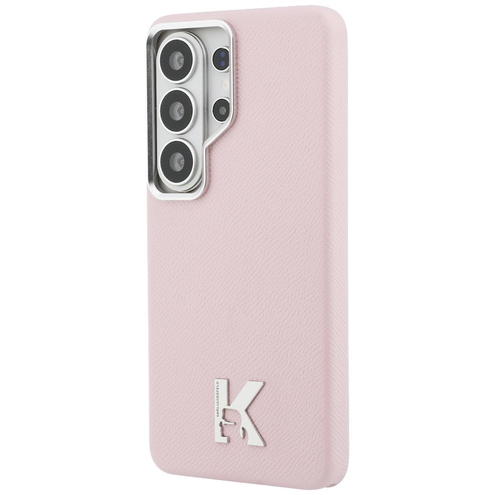 Θήκη MagSafe για Samsung Galaxy S26 Ultra S948, Karl Lagerfeld, Karl Head Logo, Ροζ