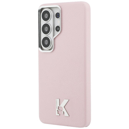 Θήκη MagSafe για Samsung Galaxy S26 Ultra S948, Karl Lagerfeld, Karl Head Logo, Ροζ