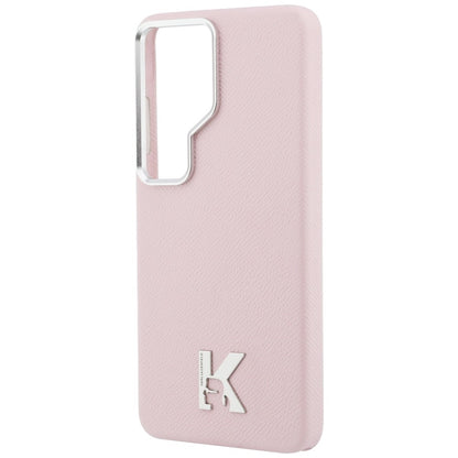 Θήκη MagSafe για Samsung Galaxy S26 Ultra S948, Karl Lagerfeld, Karl Head Logo, Ροζ