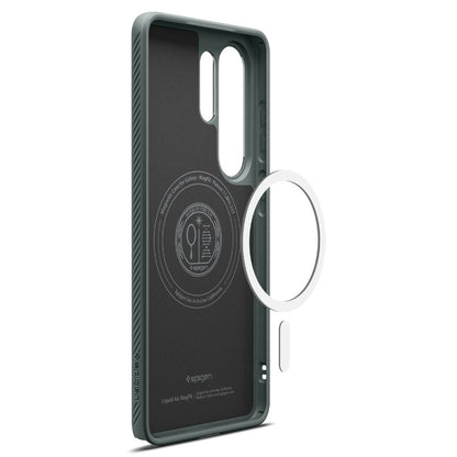 Θήκη MagSafe για Samsung Galaxy S26 Ultra S948, Spigen, Liquid Air, Πράσινο ACS10676