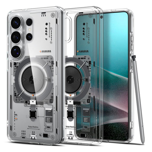 Θήκη MagSafe για Samsung Galaxy S26 Ultra S948, Spigen, Ultra Hybrid Neo One, Διάφανη ACS11206