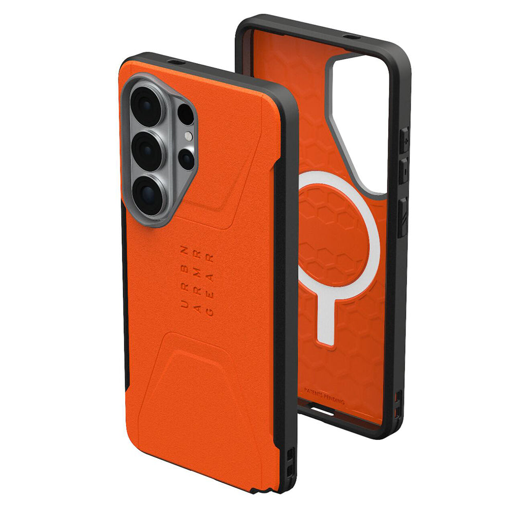 MagSafe Case for Samsung Galaxy S26 Ultra S948, Urban Armor Gear, Civilian, Orange