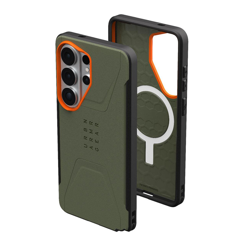 MagSafe Case for Samsung Galaxy S26 Ultra S948, Urban Armor Gear, Civilian, Green