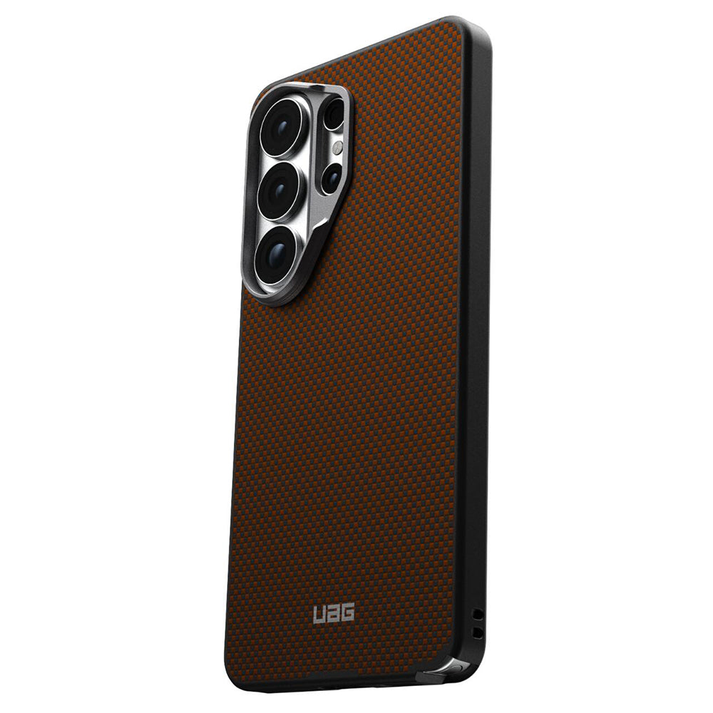 Θήκη MagSafe για Samsung Galaxy S26 Ultra S948, Urban Armor Gear, Fibr Armr, Πορτοκαλί Μαύρο