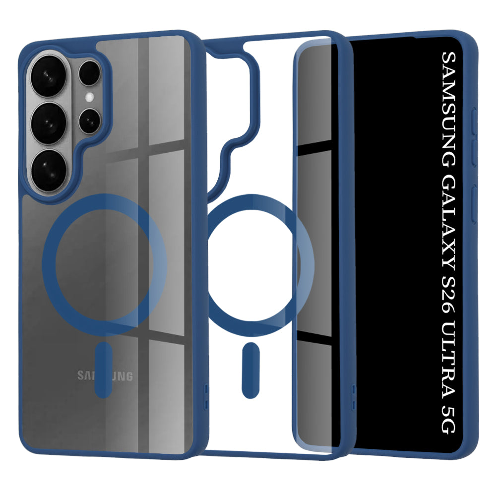 MagSafe Case for Samsung Galaxy S26 Ultra S948, Techsuit, Pro, Blue