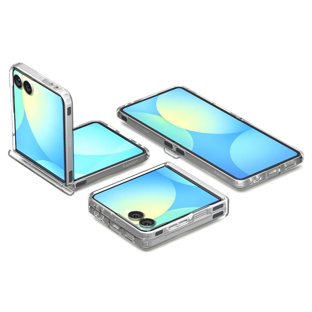 MagSafe Case for Samsung Galaxy Z Flip7 F766, Spigen, Ultra Hybrid Pro, Transparent ACS09559