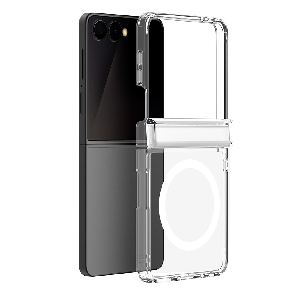 Θήκη MagSafe για Samsung Galaxy Z Flip8 F776, DUX DUCIS, Λεπτή, Διαφανής