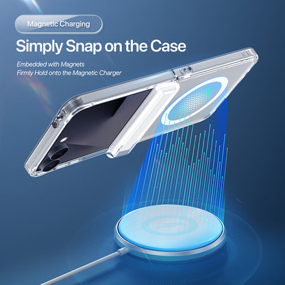 Θήκη MagSafe για Samsung Galaxy Z Flip8 F776, DUX DUCIS, Λεπτή, Διαφανής