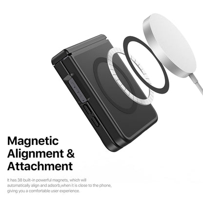 MagSafe Case for Samsung Galaxy Z Flip8 F776, DUX DUCIS, Yind, Light Purple