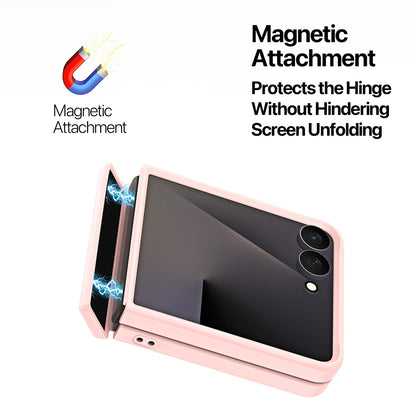 MagSafe Case for Samsung Galaxy Z Flip8 F776, DUX DUCIS, Yind, Light Pink