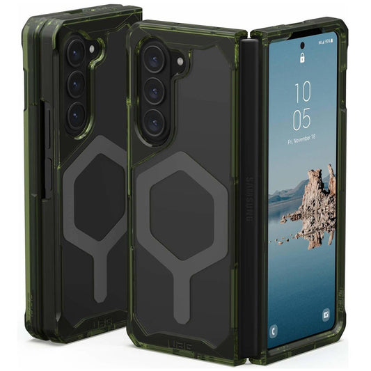 Θήκη MagSafe για Samsung Galaxy Z Fold5 F946, Urban Armor Gear, Plyo Pro, Πράσινο Γκρι