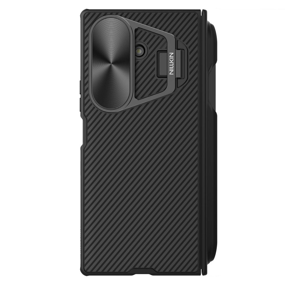 MagSafe Case for Samsung Galaxy Z Fold7 F966, Nillkin, CamShield Prop with Metal Lens Cover and S-Pen Holder, Black