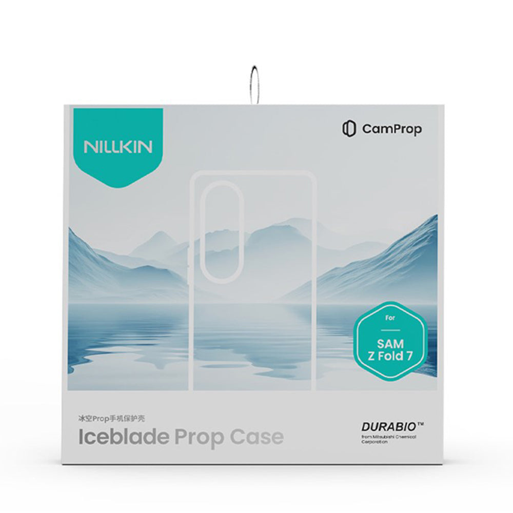 Θήκη MagSafe για Samsung Galaxy Z Fold7 F966, Nillkin, Iceblade Prop με άνοιγμα για κάμερα, Πράσινο