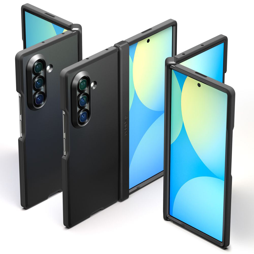 Θήκη MagSafe για Samsung Galaxy Z Fold7 F966, Spigen, Tough Armor Pro, Μαύρη ACS09549