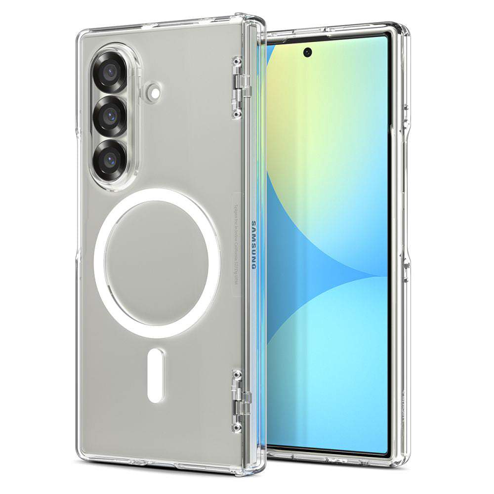 Θήκη MagSafe για Samsung Galaxy Z Fold7 F966, Spigen, Ultra Hybrid Pro, Διάφανη ACS09546
