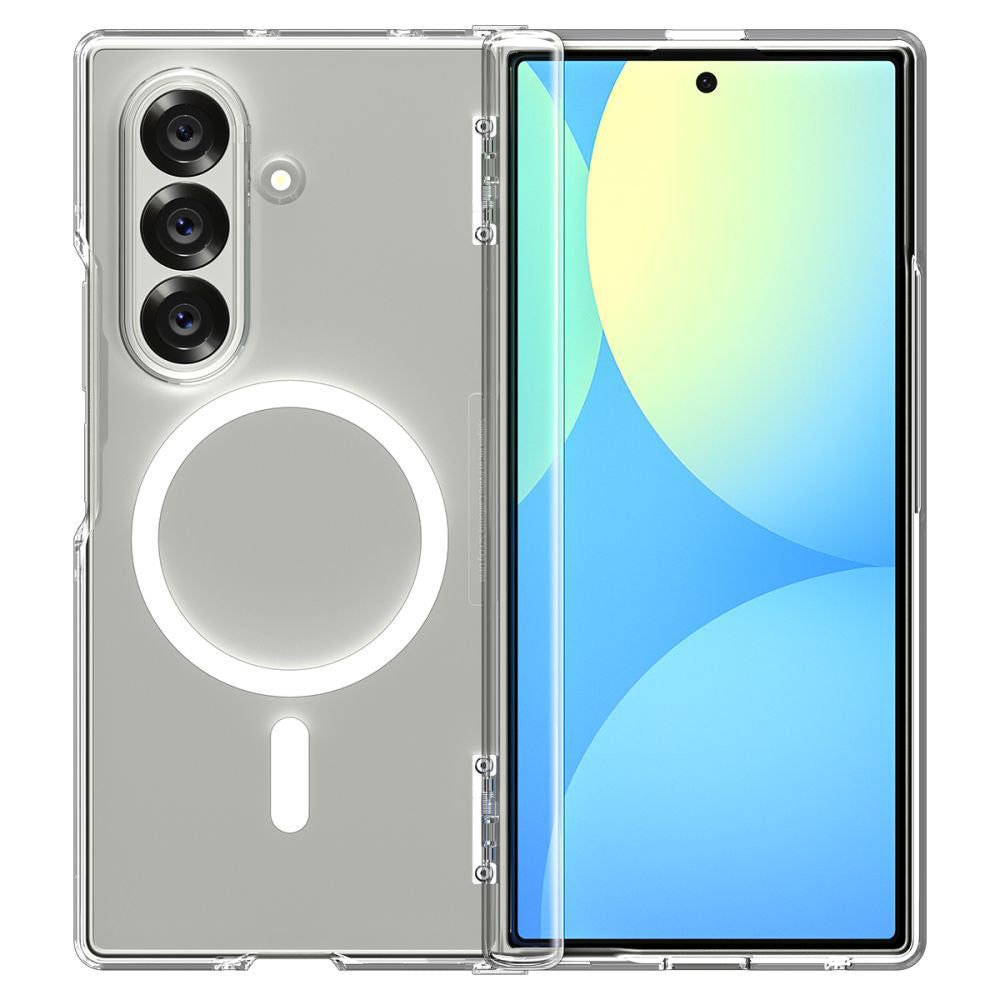 Θήκη MagSafe για Samsung Galaxy Z Fold7 F966, Spigen, Ultra Hybrid Pro, Διάφανη ACS09546