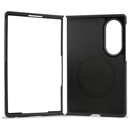 Θήκη MagSafe για Samsung Galaxy Z Fold8 F971, Guess, 4G Leather Classic, Καφέ