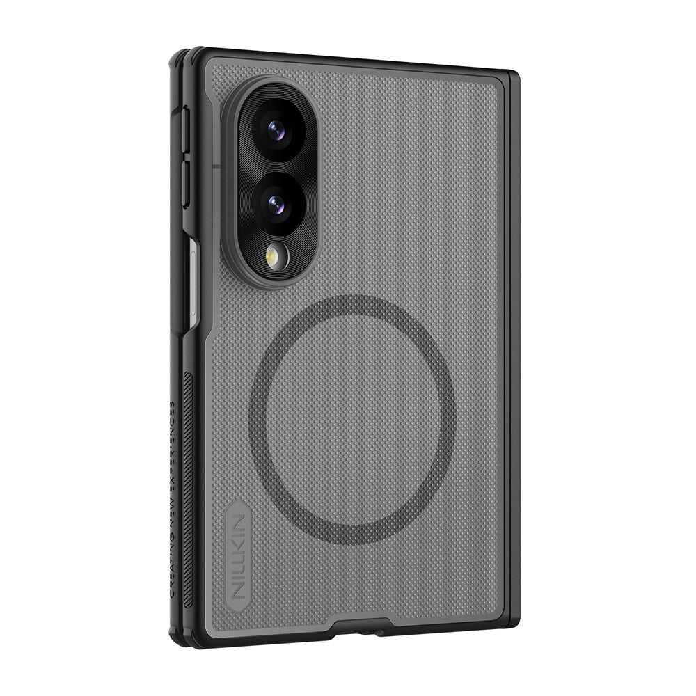 MagSafe Case for Samsung Galaxy Z Fold8 F971, Nillkin, Super Frosted Shield, Transparent Black