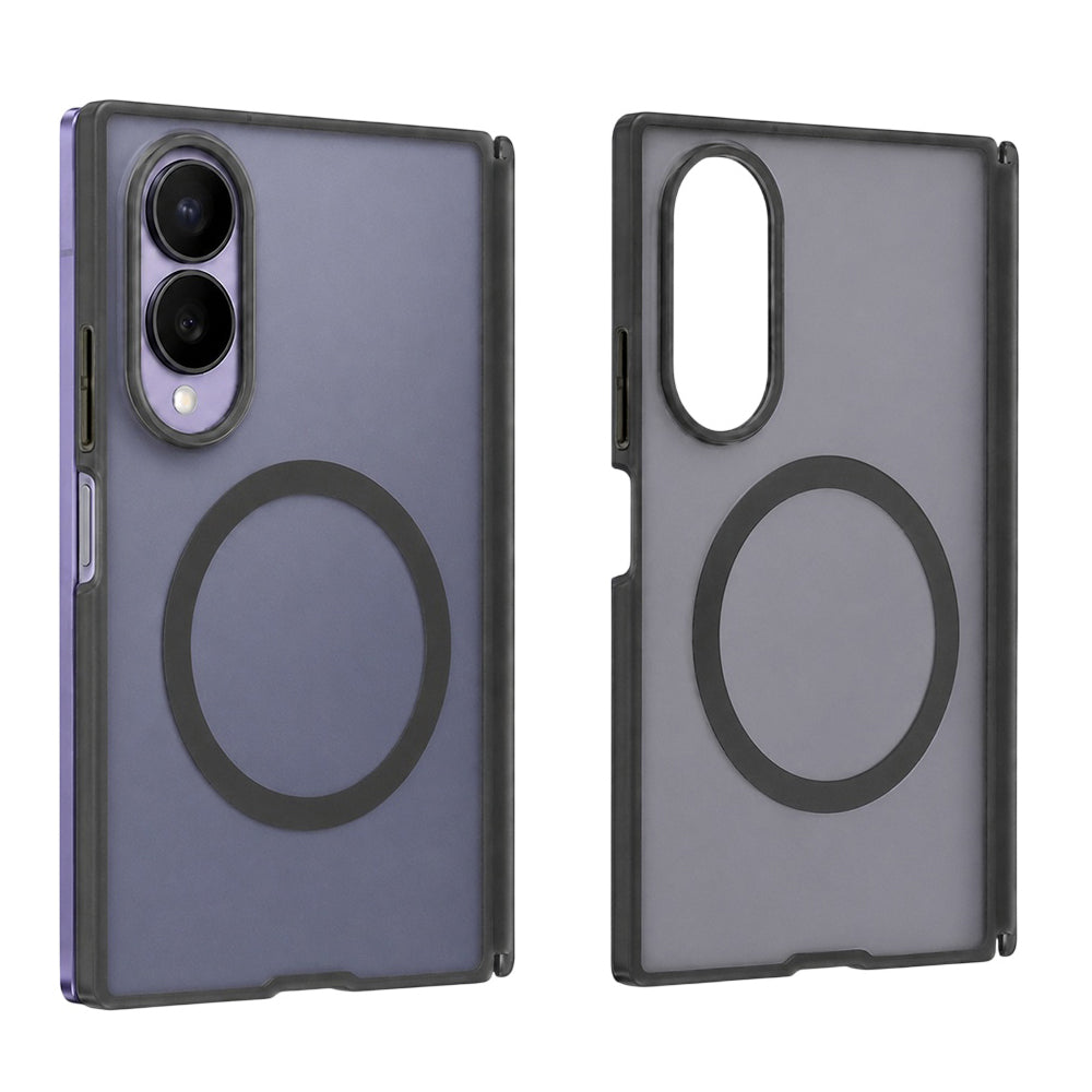 MagSafe Case for Samsung Galaxy Z Fold8 F971, Blueo, Skin Friendly Anti-Drop, Matte Black