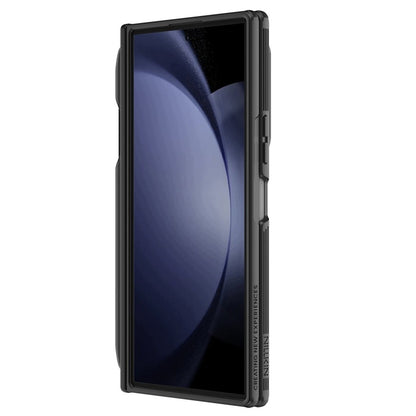 MagSafe Case for Samsung Galaxy Z Fold8 Ultra F976, Nillkin, CamShield Pro with Transparent Lens Cover and S-Pen Holder, Transparent Black