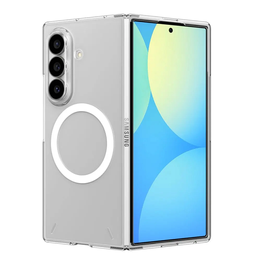 Θήκη MagSafe για Samsung Galaxy Z Fold8 Ultra F976, Spigen, Air Skin, Διαφανές Λευκό ACS11505