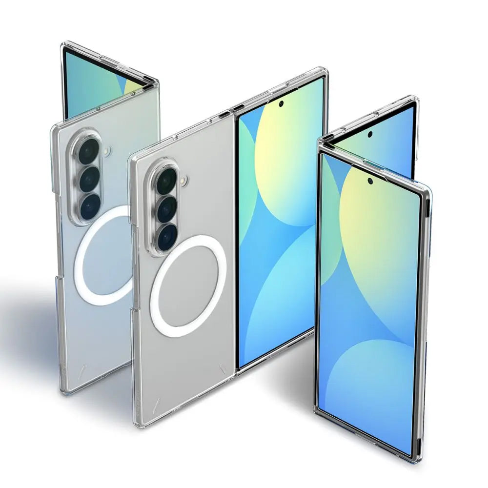 Θήκη MagSafe για Samsung Galaxy Z Fold8 Ultra F976, Spigen, Air Skin, Διαφανές Λευκό ACS11505