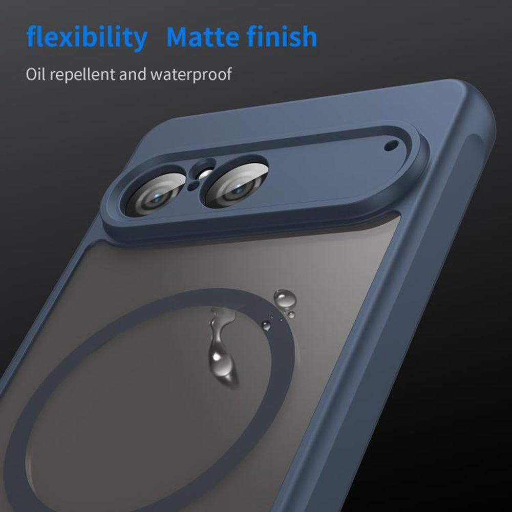 Θήκη MagSafe για Sony Xperia 10 VII, Techsuit, HaloFrost II, Μπλε Ναυτικό